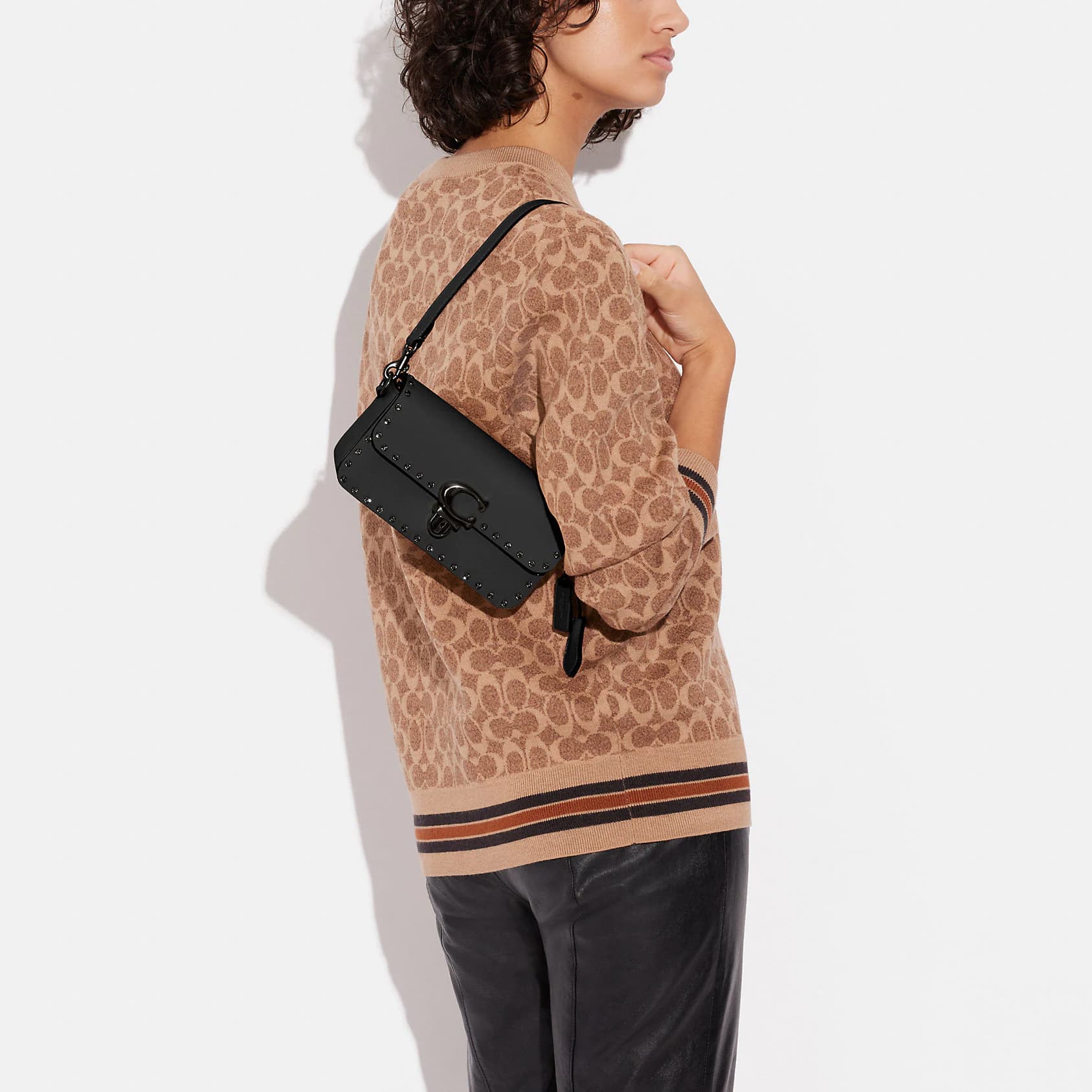 Мини-сумка COACH Studio 20 - изображение 5