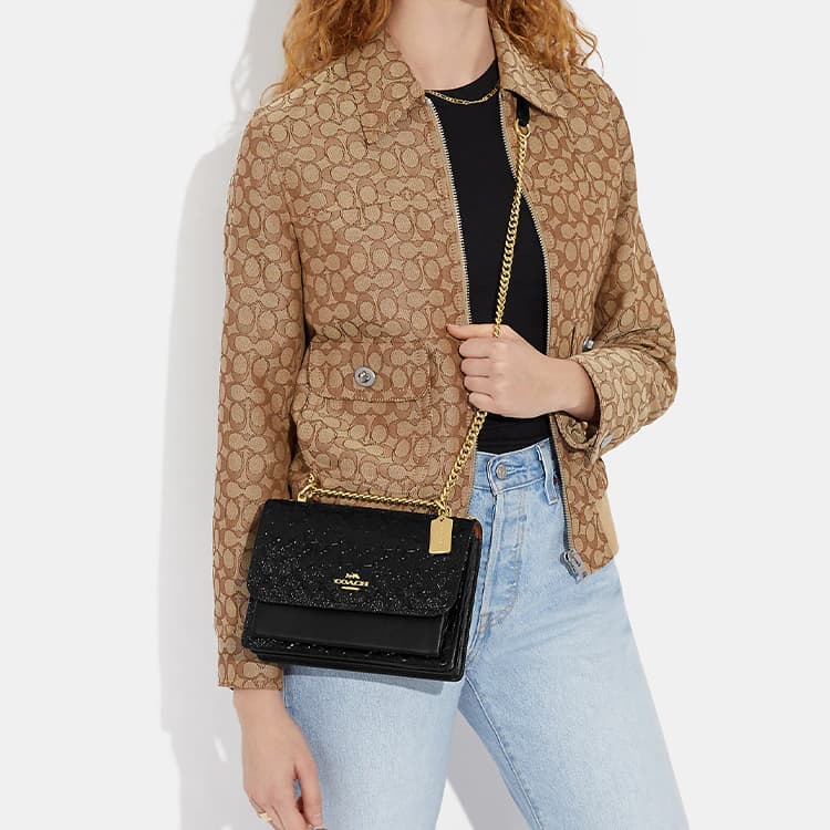 Мини-сумка COACH Klare 22 Black - изображение 5