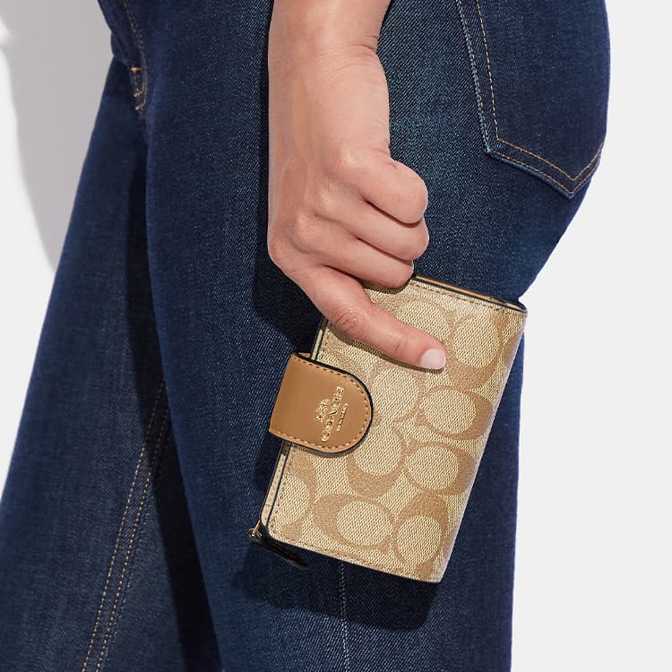Кошелек COACH Corner Zip 13 - изображение 3