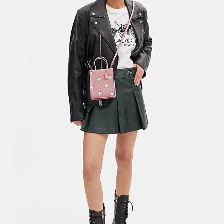 Сумка COACH x White Rabbit Cashin 14 Pink - изображение 4