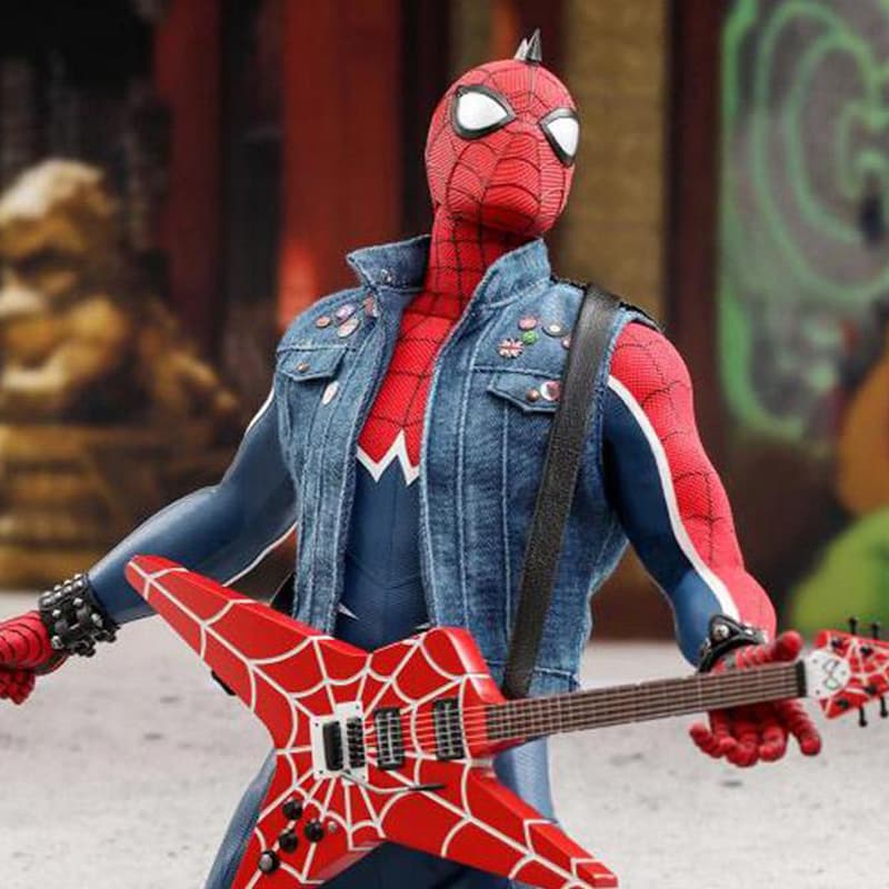 Фигурка Hot Toys Spider-Man VGM32 Punk Suit Edition - изображение 3