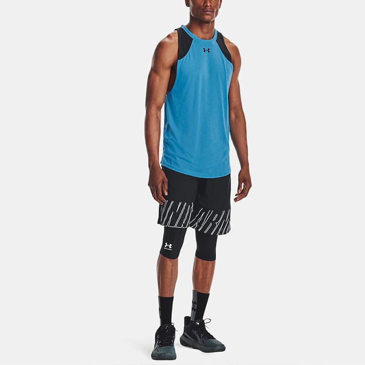 Тренировочные штаны Under Armour HeatGear Compression Knee Logo - изображение 3