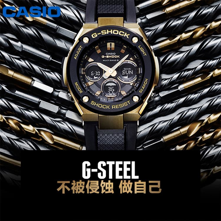 Часы CASIO G-SHOCK GST-S300G-1A9 - изображение 4
