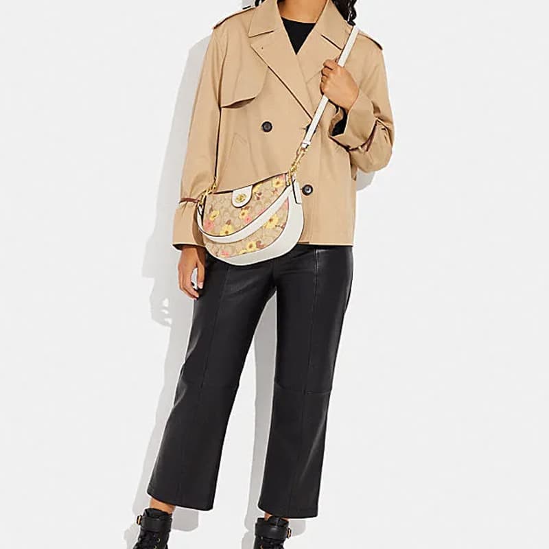 Сумка COACH Ella 24 logo - изображение 5