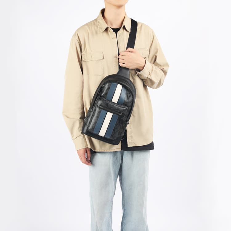 Нагрудная сумка COACH West 20 - изображение 13