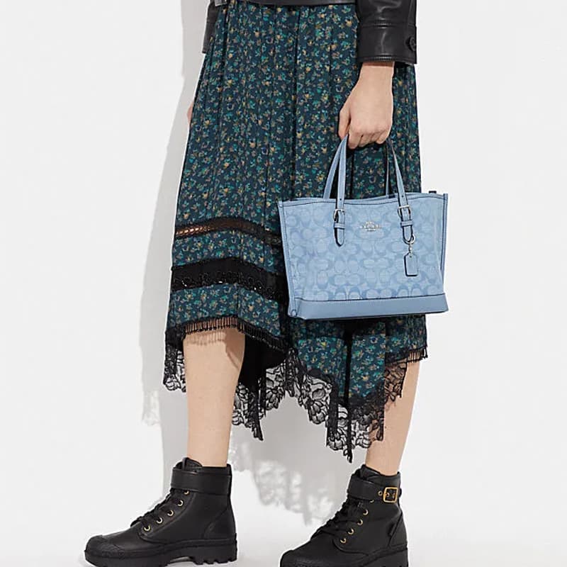 Сумка COACH Mollie 25 Chambray - изображение 4