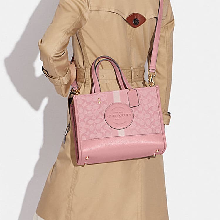 Сумка COACH Dempsey 30 Logo Tote - изображение 4