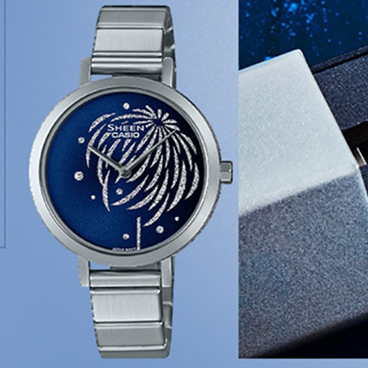 Часы CASIO SHEEN SHE-C130D-2AUPFY-person - изображение 5