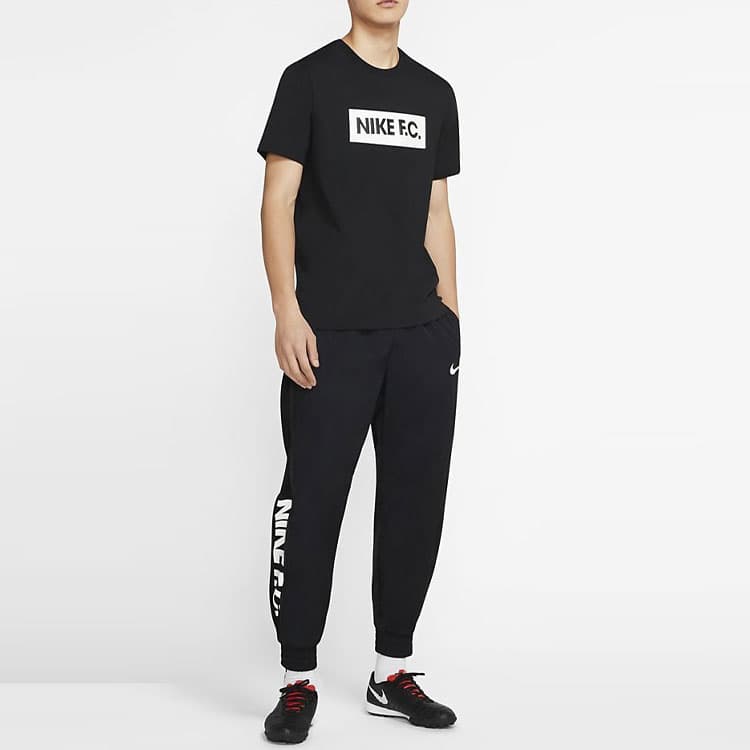 Футболка Nike Football T-Shirt Black - изображение 4