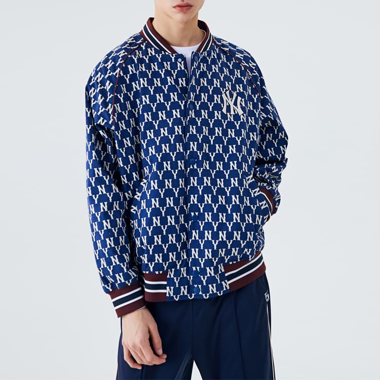 Бомбер MLB New York Yankees Varsity Jacket Navy - изображение 5