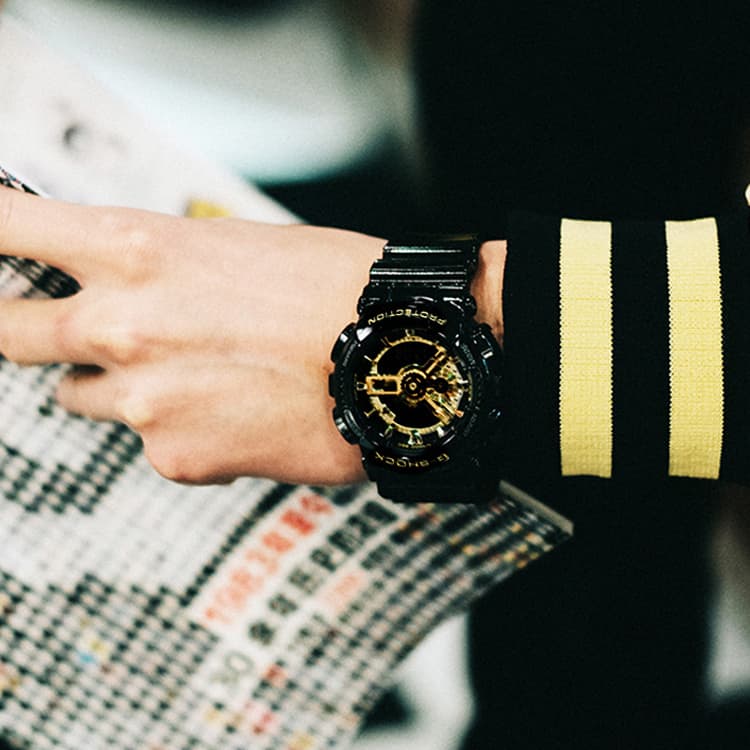 Часы G-SHOCK GA-110GB-1A Black Gold - изображение 5