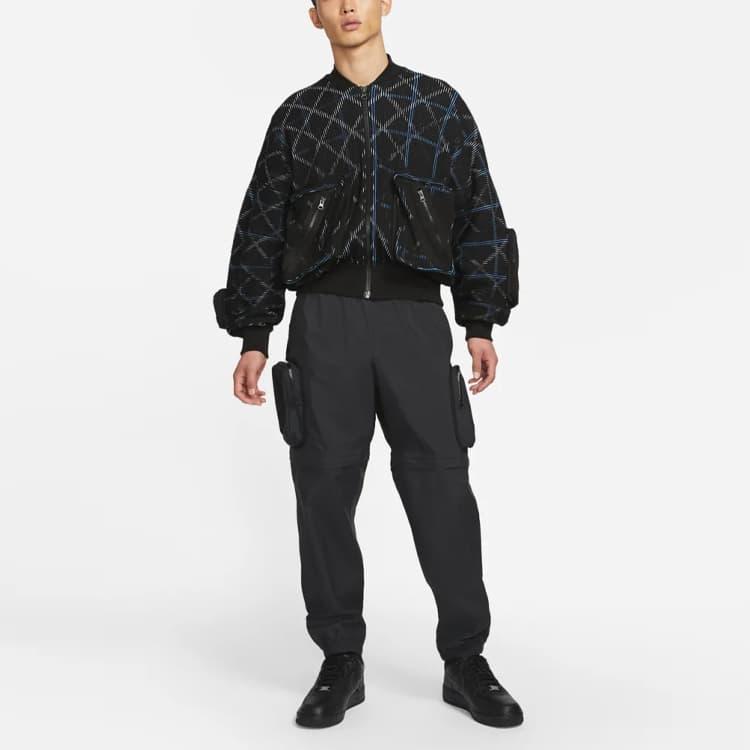 Куртка Nike MA-1 Bomber Jacket Black - изображение 3