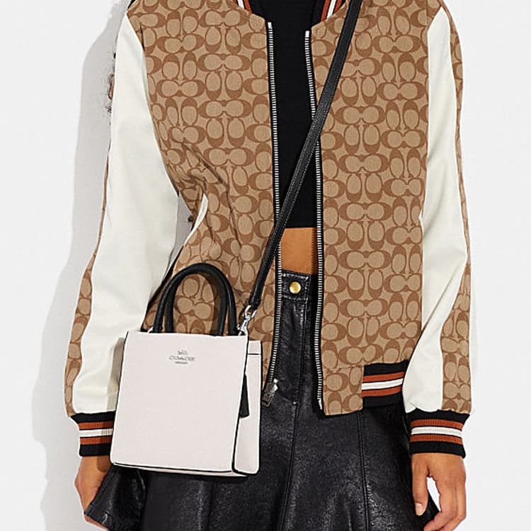 Сумка COACH Cally 17 White - изображение 4