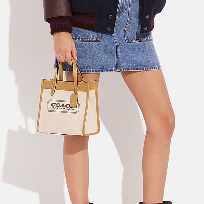 Сумка COACH Field 22 Logo Tote - изображение 5