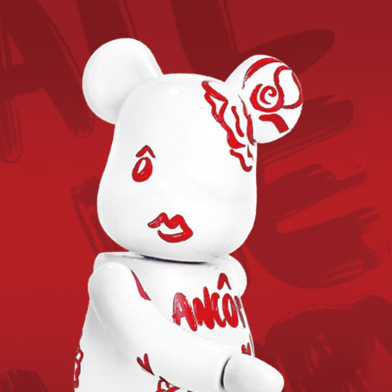 Фигурка BE@RBRICK x Lancome 400% White - изображение 3
