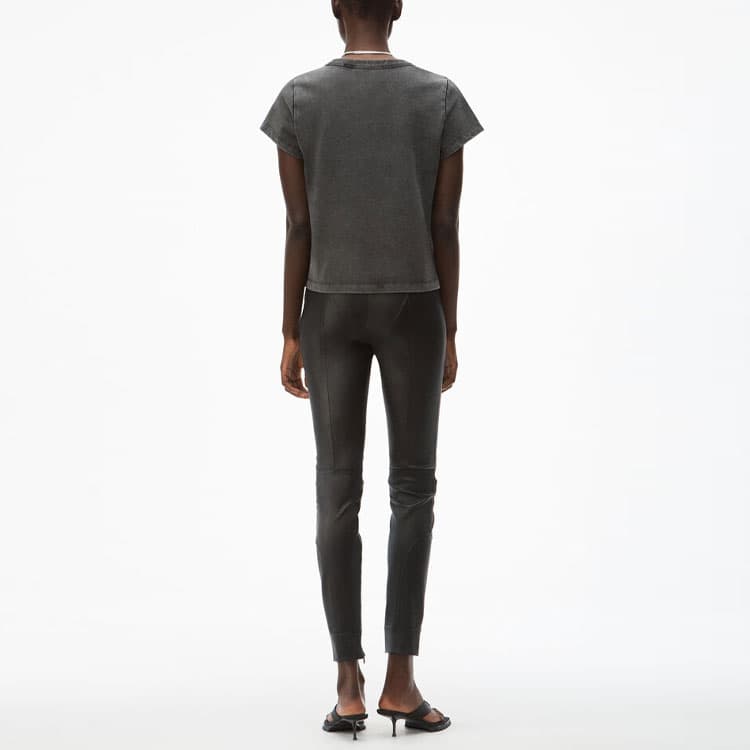 Футболка Alexander Wang SS20 Black Grey — фото 3