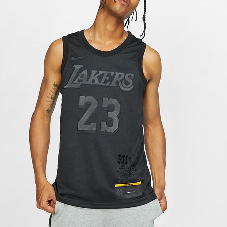 Баскетбольная майка Nike Connected Jersey NBA LeBron MVP Black - изображение 4