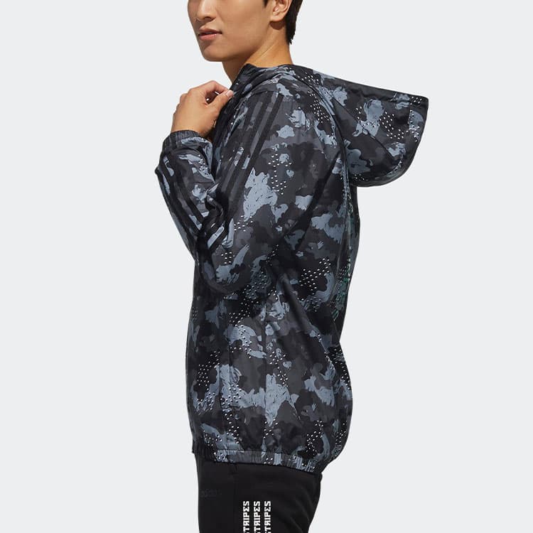 Куртка adidas Camo Woven Jacket - изображение 5