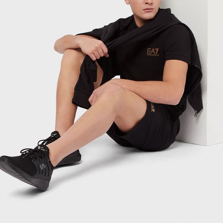 Шорты EMPORIO ARMANI SS21 EA7 Logo - изображение 5