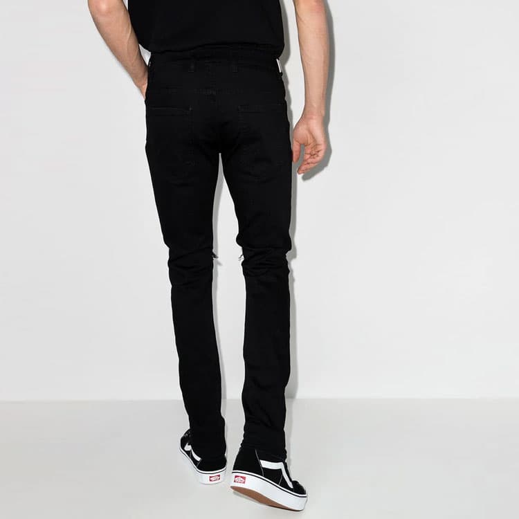 Штаны REPRESENT SS21 Black Distressed Jeans - изображение 4