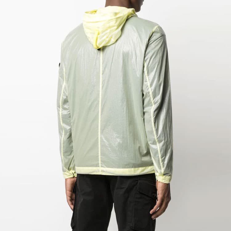 Куртка Stone Island SS21 Logo Windbreaker Yellow - изображение 4