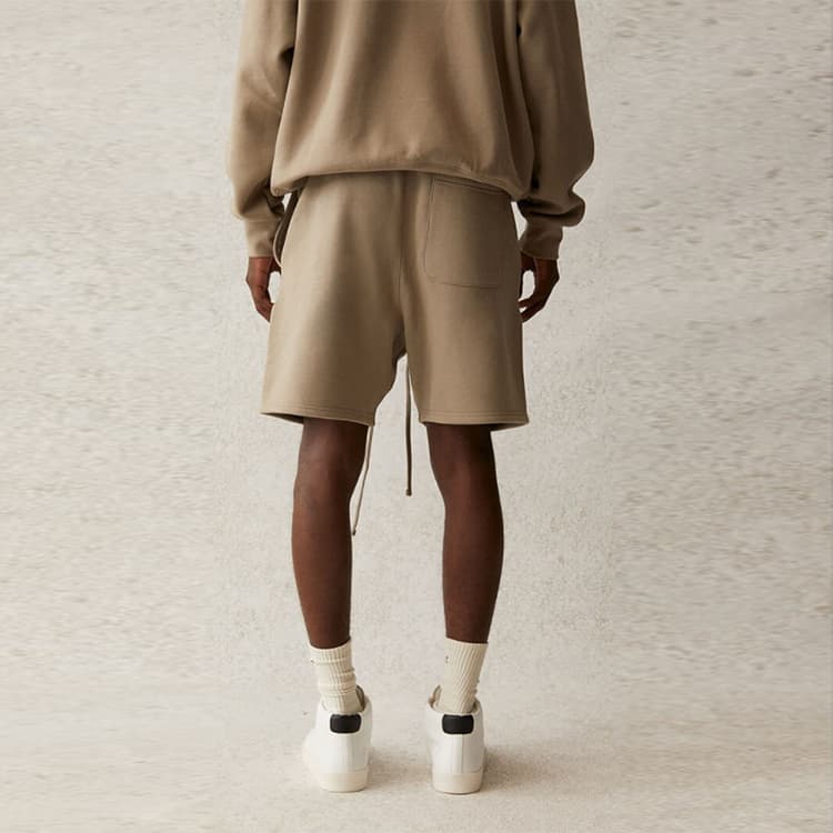 Шорты Fear of God Essentials SS21 Sweatshort Moss Logo - изображение 5