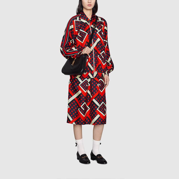 Куртка Gucci FW21 Dot Maze Print Jacket - изображение 4
