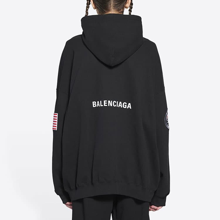 Худи Balenciaga x nasa fw21 Logo - изображение 5
