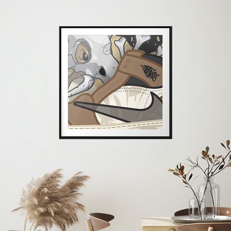 Постер Pop Artist -AJ1 x TS 43*43cm - изображение 3