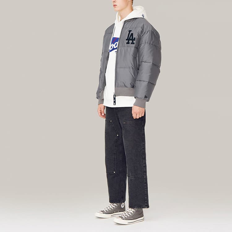 Зимняя куртка пуховик New Era FW21 MLB Logo - изображение 5