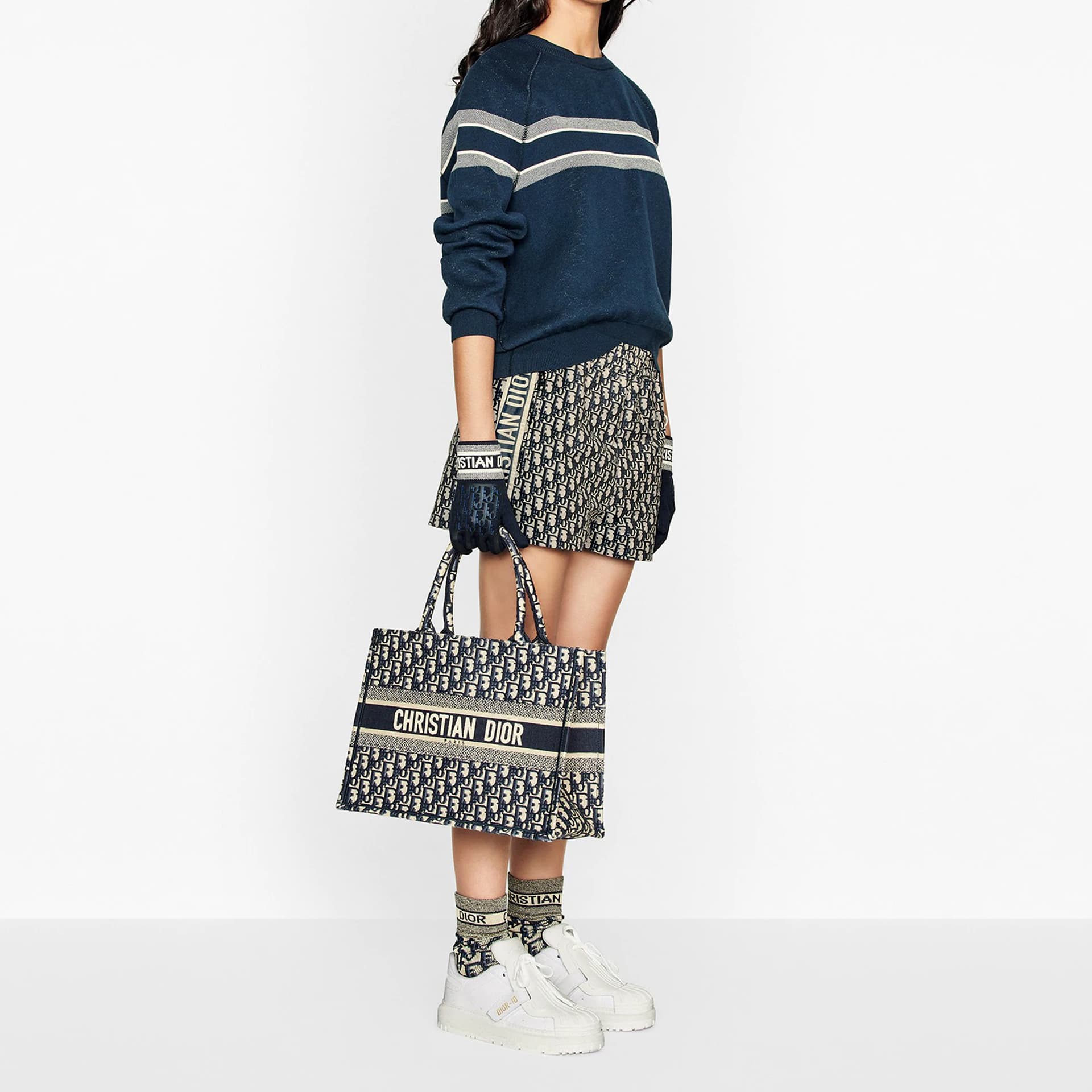 Сумка Dior Book Tote Denim Blue - изображение 8