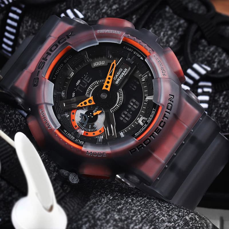 Часы CASIOG-SHOCK GA-110LS-1A+GMA-S110SR-7A - изображение 5