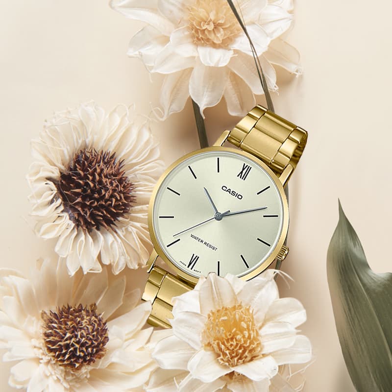 Часы CASIO DRESS LTP-VT01G-9B - изображение 5