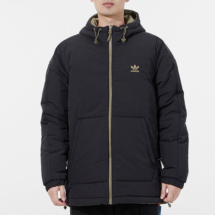 Зимняя куртка пуховик adidas Lock-up Padd Jk Olive - изображение 6