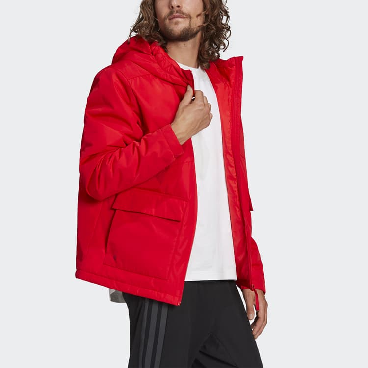 Зимняя куртка пуховик adidas Bsc St In H J - изображение 3