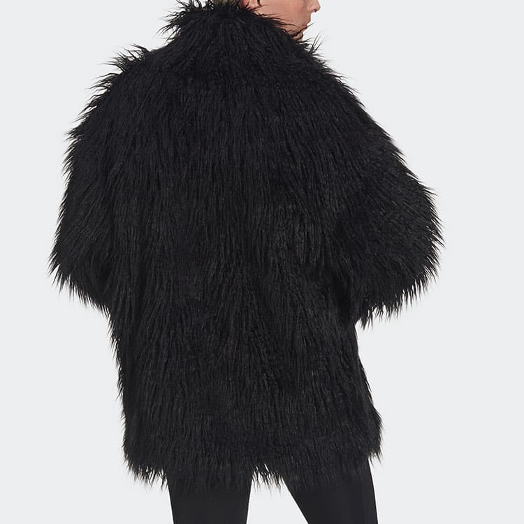 Куртка adidas Originals Fur Jacket Black - изображение 4