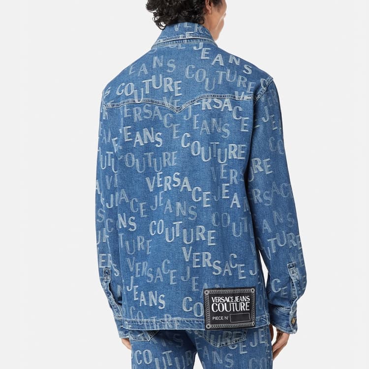 Джинсовая куртка VERSACE JEANS COUTURE SS22 - изображение 4