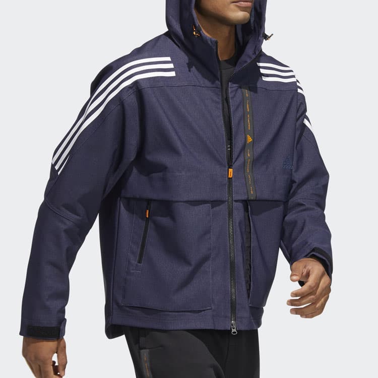 Куртка adidas TH DNM WVJK Navy - изображение 4