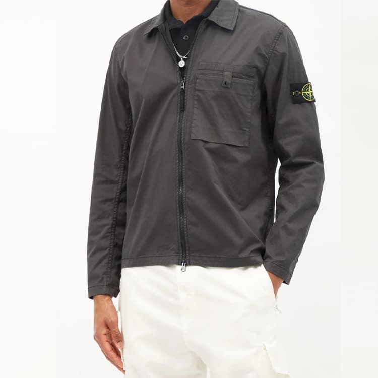 Куртка Stone Island SS22 Charcoal Jacket - изображение 3