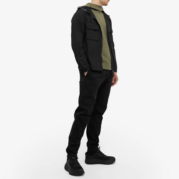 Куртка Stone Island SS22 Black Jacket - изображение 2