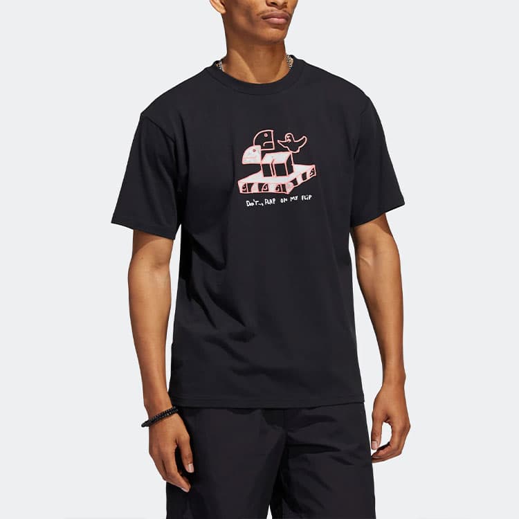 Футболка adidas Shmoofoil Tee Black - изображение 4