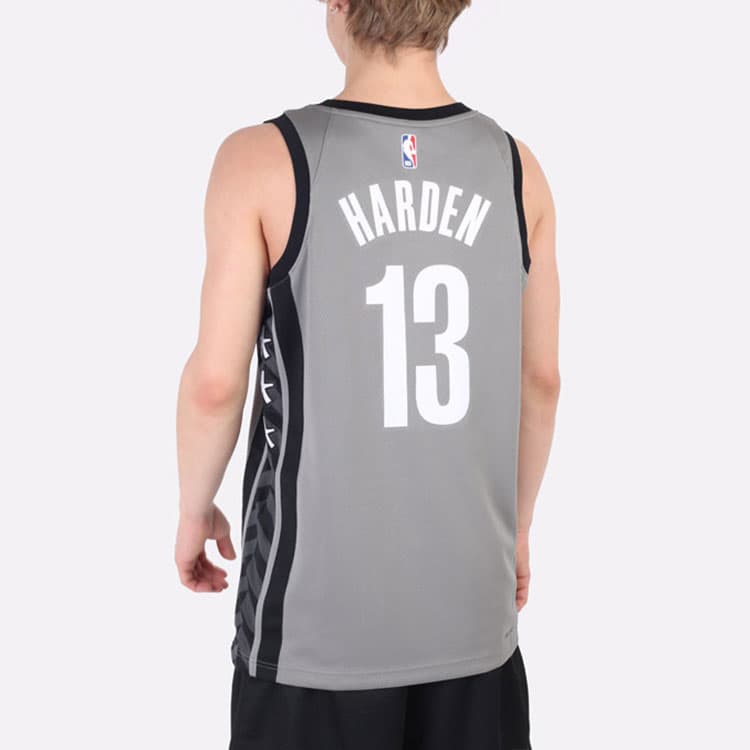 Баскетбольная майка Jordan NBA Brooklyn Nets James Harden 13 Jersey - изображение 5
