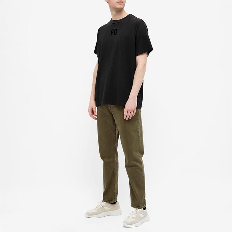 Футболка Fear of God FG Tee Vintage Black LogoT - изображение 3