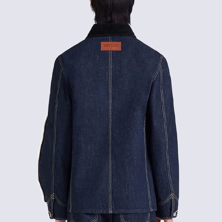 Джинсовая куртка KENZO x Nigo Poppy Denim Jacket - изображение 5