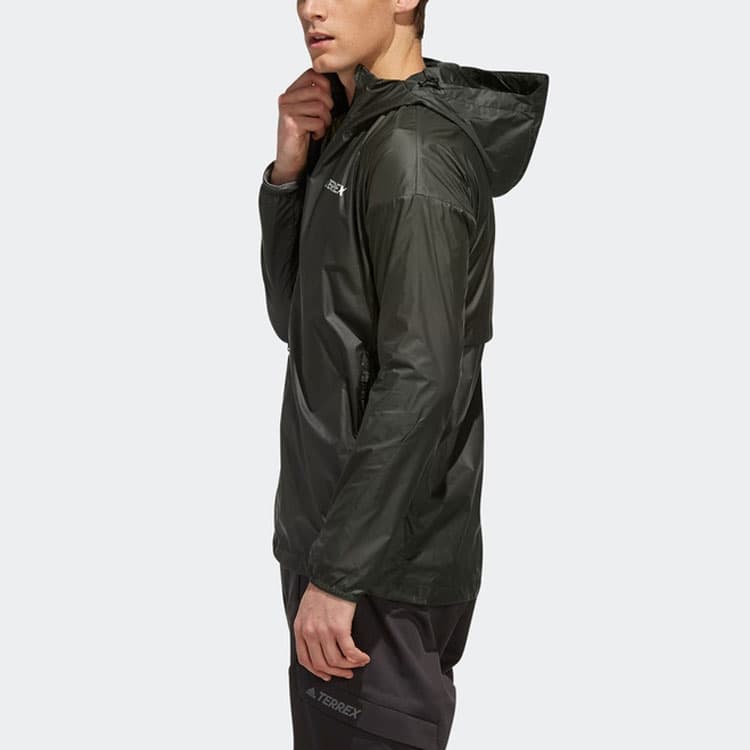 Куртка adidas Logo Zip Hoodie Green - изображение 6