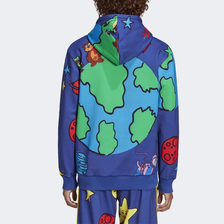 Худи adidas x Kerwin Frost Hoodie Blue - изображение 4