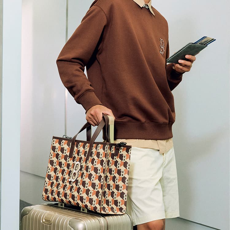 Сумка MLB Monogram NYLogo Tote - изображение 4