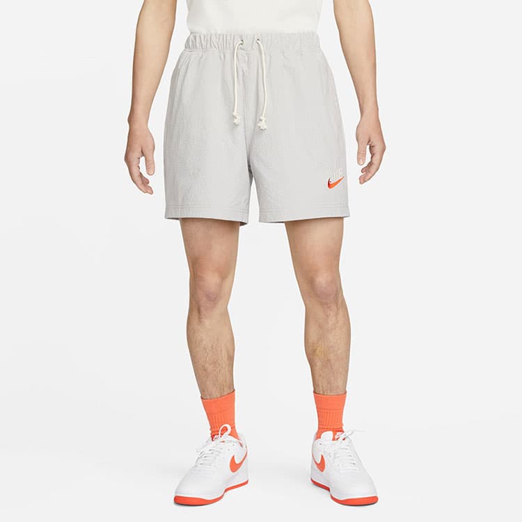 Тренировочные штаны Nike Sportswear Woven Shorts Grey - изображение 4