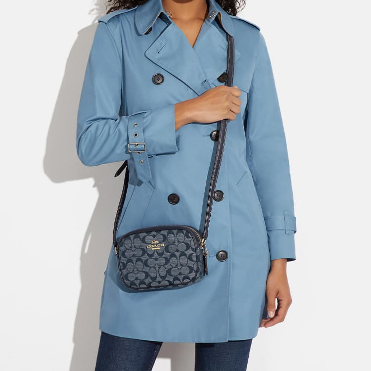 Сумка через плечо COACH Jamie 19 Denim - изображение 4