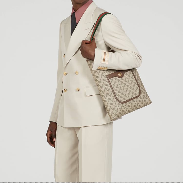 Мини-сумка Gucci Ophidia Tote Bag - изображение 11
